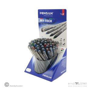 خودکار 0/7(رنگ اداری) مای تک پنسان لیوان 60 عددی کد2240/S60-4