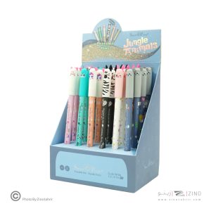 خودکارژل پاکشو0/5(طرح حیوانات جنگل) کیوت رایت اسمارت پرینس (بسته 2رگلامی)