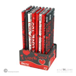 مدادمشکی بدنه گردفکتیس طرح لاو