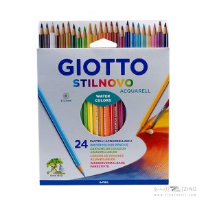 مدادرنگی24رنگ جعبه مقوایی آبرنگی جیوتوکد255800