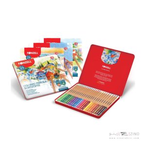 مدادرنگی24رنگ جعبه فلزی فونزل کد685055/685053