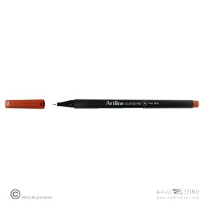 روان نویس نوک نمدی قهوه ای سوپریم آرتلاین کدEPFS200BROWN