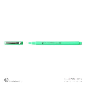 روان نویس نوک نمدی سبزنئون گیره فلزی سیکلاس کدF-5015-14