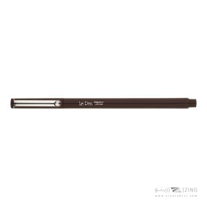 روان نویس نوک نمدی یوشیدا رنگ قهوه ای  کد6