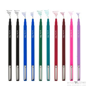 روان نویس نوک نمدی 10رنگ یوشیداکد4300-10A