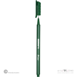 روان نویس نوک نمدی بدنه سه گوش کورس رنگ سبزجنگلی کد28164