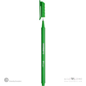 روان نویس نوک نمدی بدنه سه گوش کورس رنگ سبزنئونی کد28166