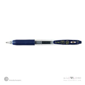 روان نویس فشاری ساراساکلیپ سرمه ای 0/5 زبرا(10عددی)