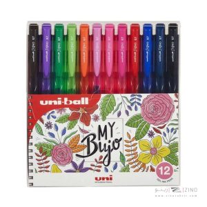 روان نویس0/7فشاری12رنگ سیگنو یونیبال کد155N-07-12B