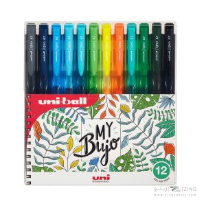 روان نویس0/7فشاری12رنگ سیگنو یونیبال کد155N-07-12A