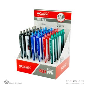 روان نویس فشاری  رنگ جور0/7(پاور ژل) سری Gely pen کنکو