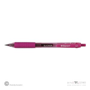 روان نویس فشاری اسلیکر صورتی 0/7 الیپون