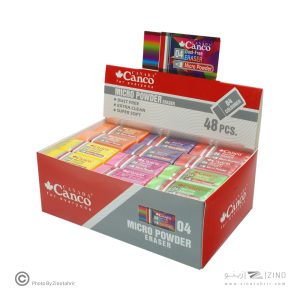 XXXپاکن رنگی48عددی میکرو پودر کوچک کنکو*کارتن30بسته ای*