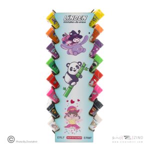 پاکن رنگی بزرگ و متوسط فانتزی لیندن کدERM