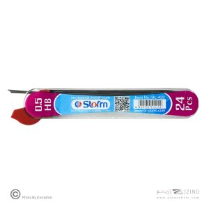 مغز مداد 0/5 بلند (90میل) HB استورم کد HL-433*تعداد در باکس12جین*