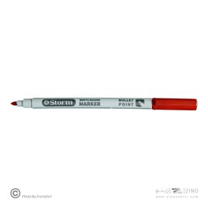 ماژیک وایت برد قلمی قرمز استورم کد340703