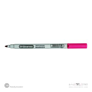 ماژیک وایت برد قلمی صورتی استورم کد340707
