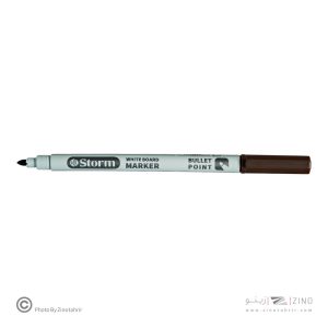 ماژیک وایت برد قلمی قهوه ای  استورم کد340711