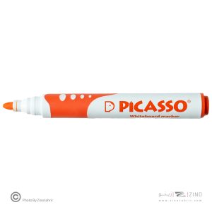 ماژیک وایت برد گرد نارنجی پیکاسو