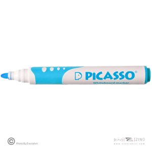 ماژیک وایت برد گرد آبی روشن پیکاسو