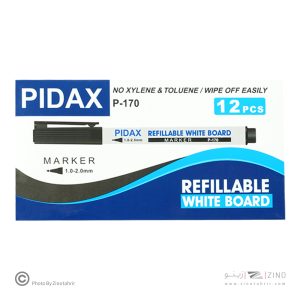 ماژیک وایت برد قلمی شارژی رنگ جور پیداکس کدP-170