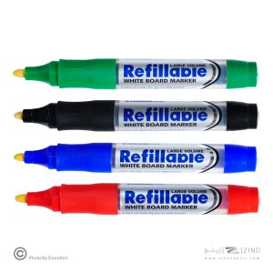 ماژیک وایت برد گرد شارژی کرونا کد1070