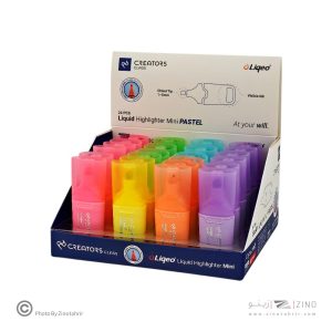 علامت زن رگلامی مینی کلاسیک پاستلی مایع سیکلاس استند 24 عددی کد HP-3128B