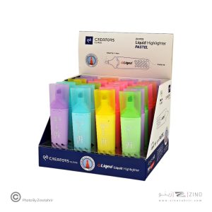 علامت زن رگلامی کلاسیک پاستلی مایع بزرگ سیکلاس استند 24 عددی کد HP-3128