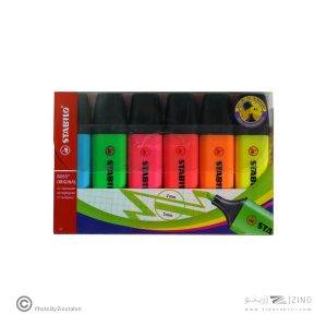 علامت زن جور6رنگ باس اورجینال(فلورسنت)استابیلو کد70/6