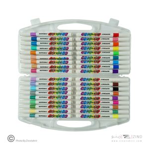 ماژیک اکریلیک36رنگ قلمی ماپرومکس کدMA-136