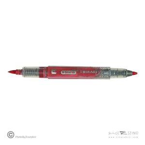 ماژیک اکریلیکTWIN ART رنگ صورتی کم رنگ استورم کد348203