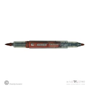 ماژیک اکریلیکTWIN ART رنگ قهوه ای استورم کد348204