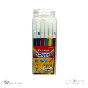 ماژیک نقاشی 6رنگ لاکسر کد 6WT