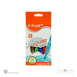 ماژیک نقاشی6رنگ جامبو وای پلاس کدFP171400