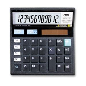 ماشین حساب رومیزی 2صفر12رقم دلی39231