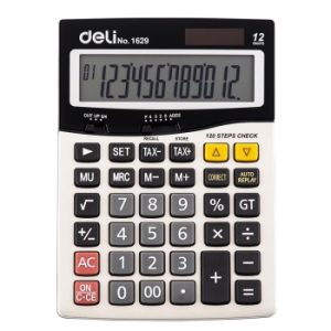 ماشین حساب رومیزی 2صفر 12رقم دلیW1629