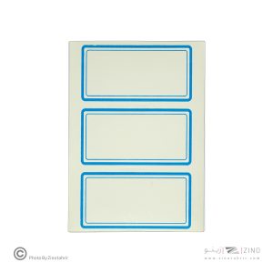 برچسب دورآبی خارجی کد22 سایز9*4.5