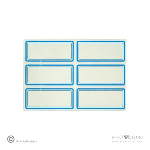 برچسب دورآبی خارجی کد21 سایز7.5*3.5