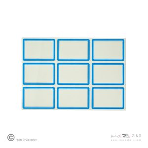 برچسب دورآبی خارجی کد14 سایز5.1*3.6