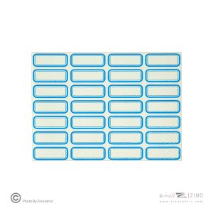 برچسب دورآبی خارجی کد4 سایز3.7*1.6