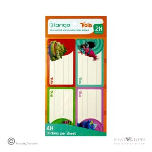 برچسب اسم دانش آموز طرح ترول لانگو