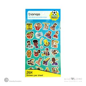 برچسب لانگو سری فانکیز طرح فوتبال