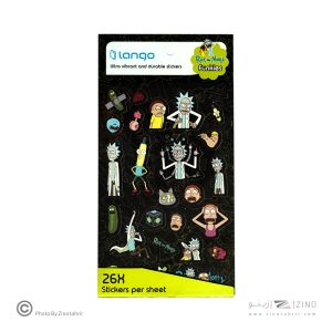 برچسب لانگو سری فانکیز طرح ریک اند مورتی