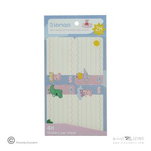 برچسب اسم دانش آموز طرح پپا پیگ لانگو