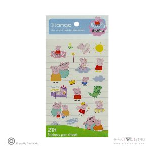 برچسب لانگو سری فانکیز طرح پاپا پیگ