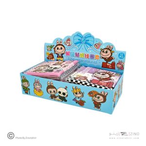 استیکر دفترچه ای(طرح لبوبو) کدJYX-802