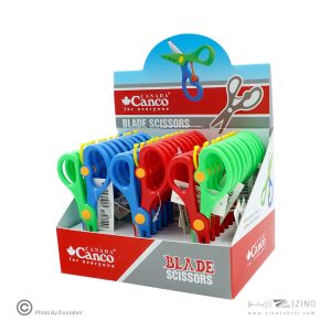 قیچی تیغه فلزی مهد کودکی(فنردار)کنکو کد3192