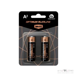 باتری قلمی آلکالاین اپتی موم2عددی ناس کد523