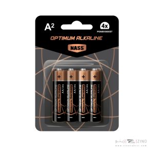 باتری قلمی آلکالاین اپتی موم4عددی ناس کد521