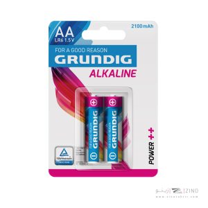 باتری قلمی آلکالاین2عددی گروندیک کد126